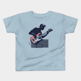 Retro Bassman Kids T-Shirt
